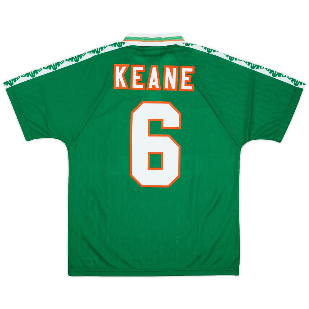 1996-98 Ireland Home Shirt Keane #6 - 10/10 - (M)
