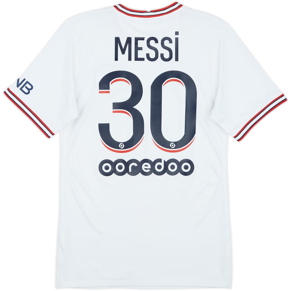 2021-22 Paris Saint-Germain Fourth Shirt Messi #30 - 8/10 - (XS)
