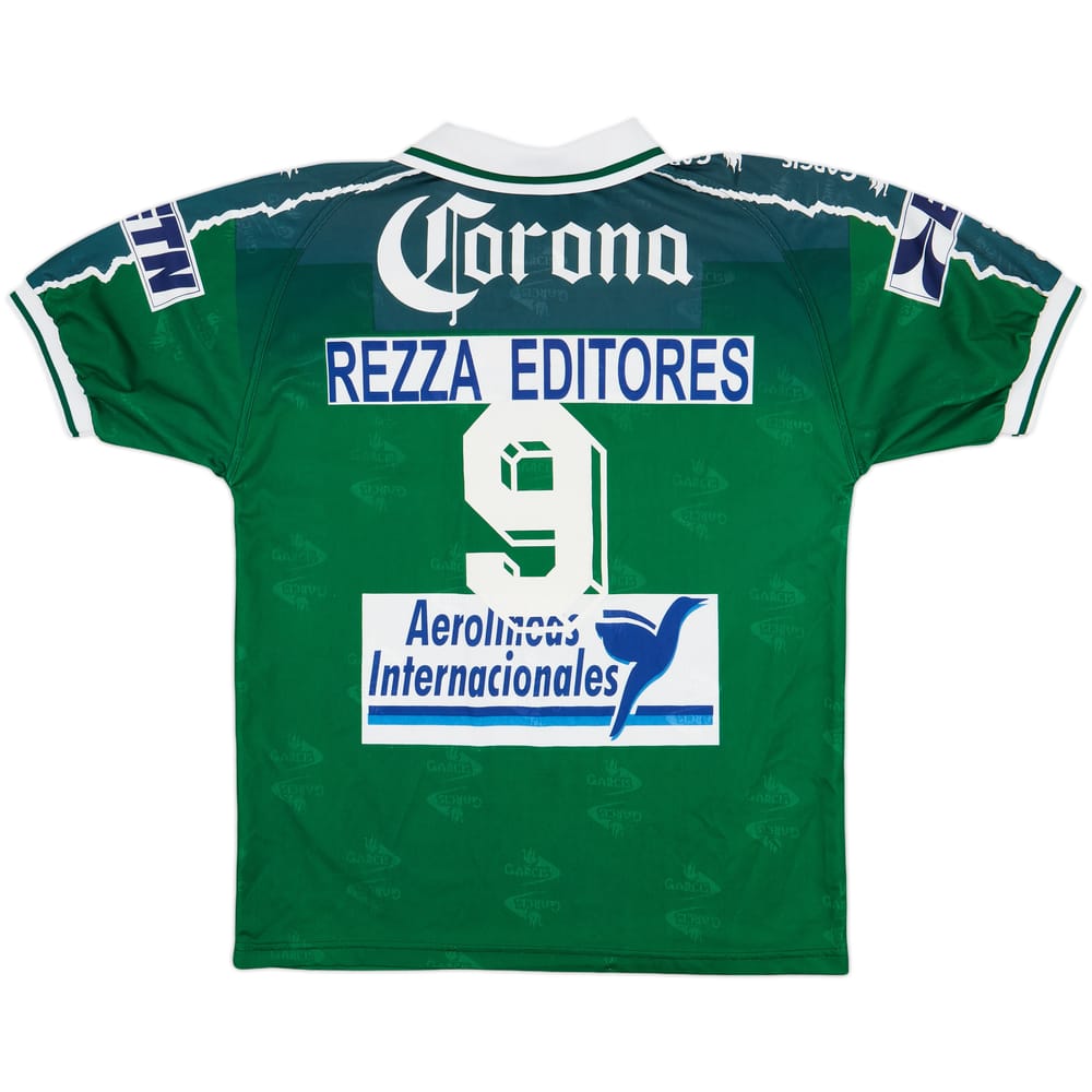 2001-02 Club Leon Home Shirt #9 - 7/10 - (XL)