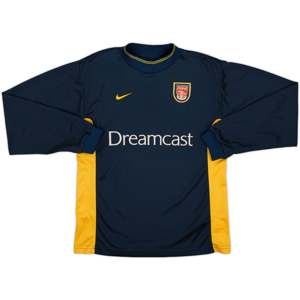 1999-00 Arsenal GK Shirt - 8/10 - (XL.Boys)