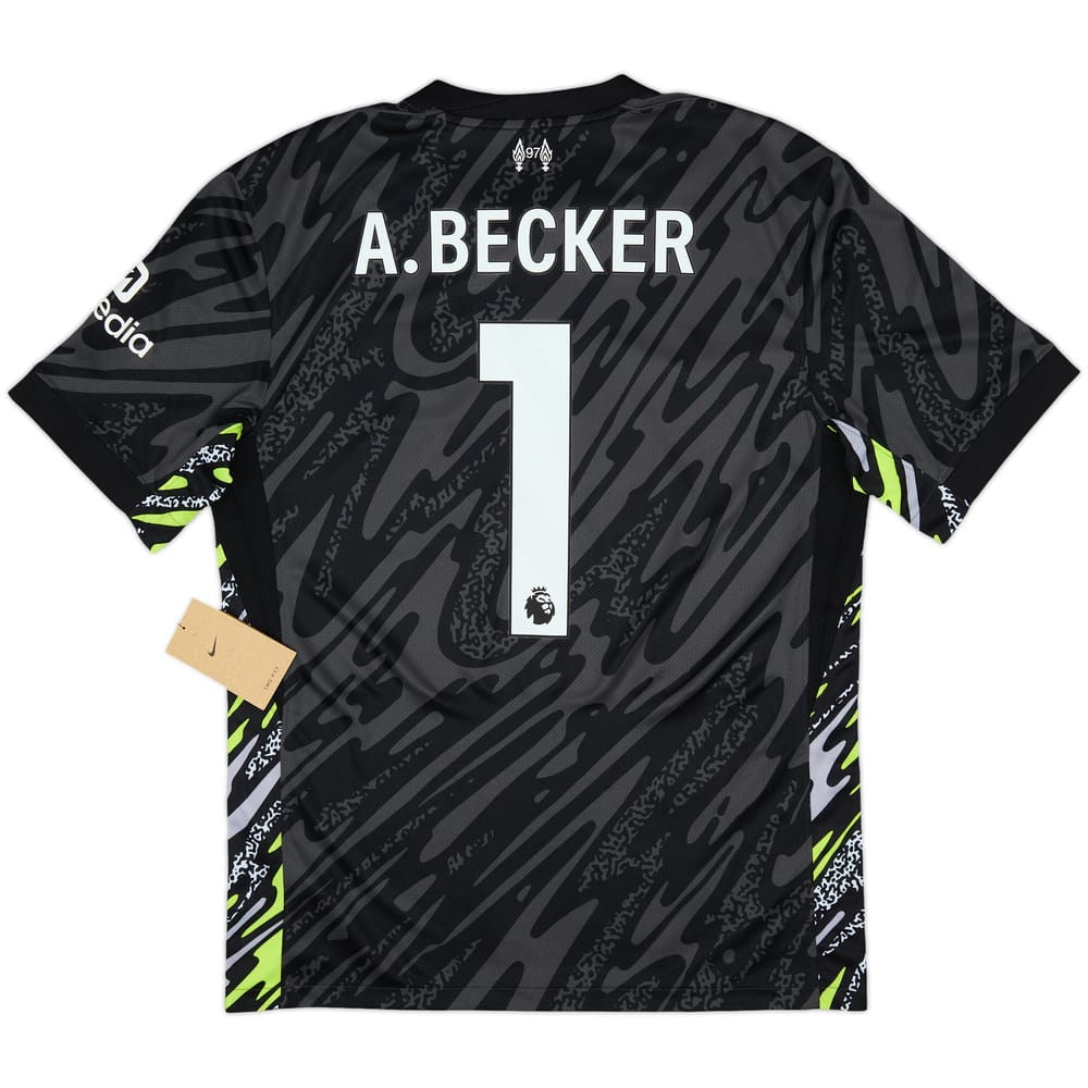 2024-25 Liverpool GK S/S Shirt A.Becker #1 (M)