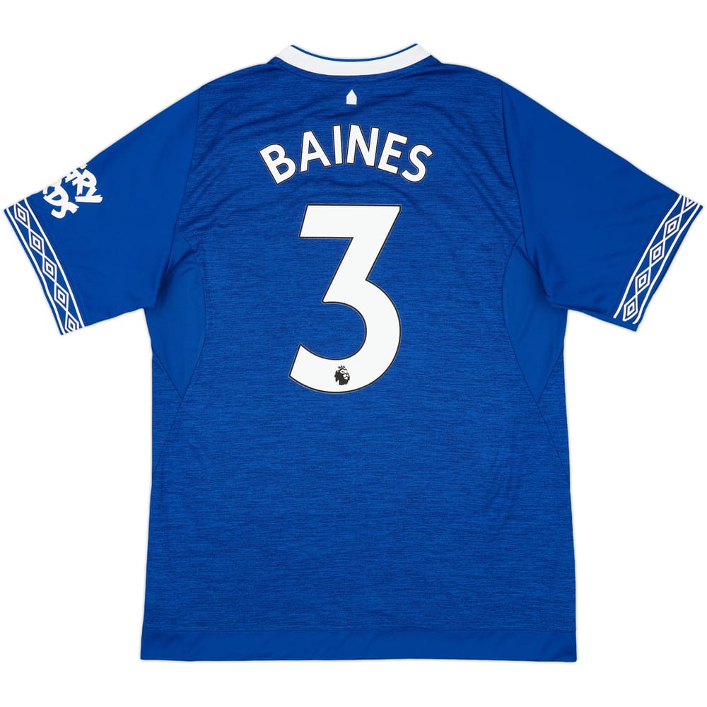 2018-19 Everton Home Shirt Baines #3 - 8/10 - (L)