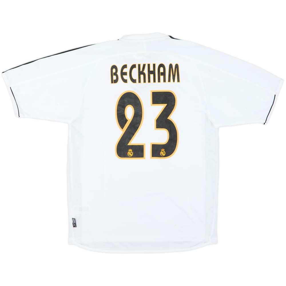 2003-04 Real Madrid Home Shirt Beckham #23 (S)