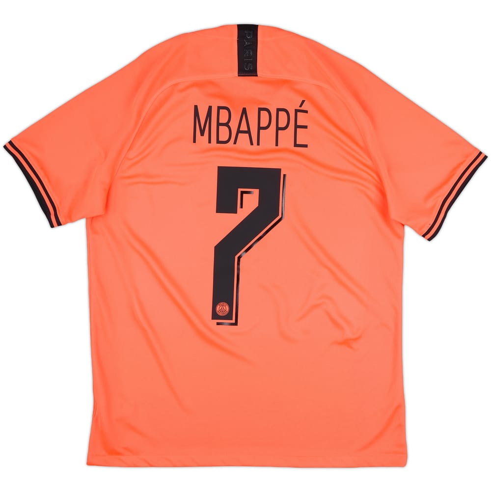 2019-20 Paris Saint-Germain Away Shirt Mbappe #7 - 8/10 - (L)