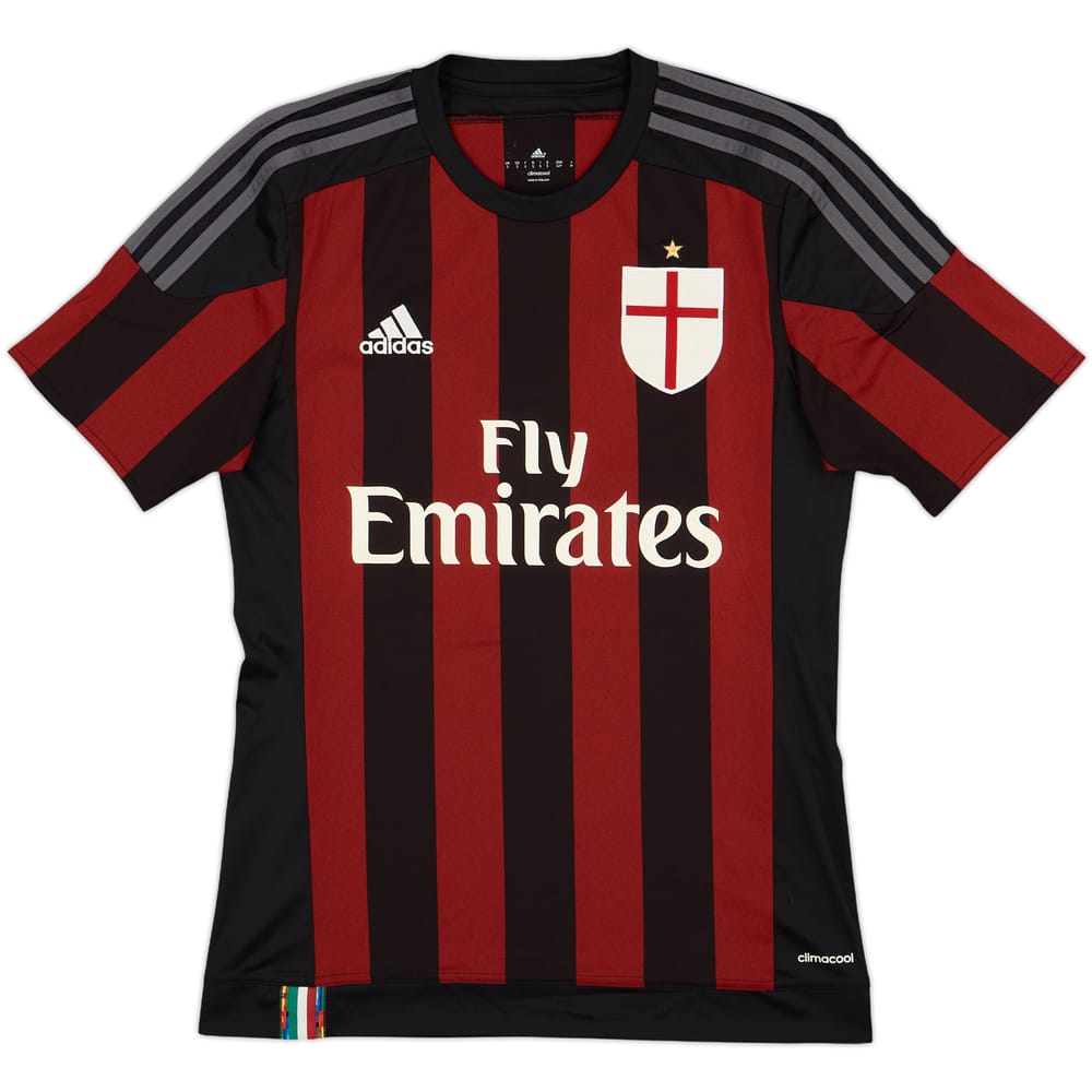 2015-16 AC Milan Home Shirt - 7/10 - (S)