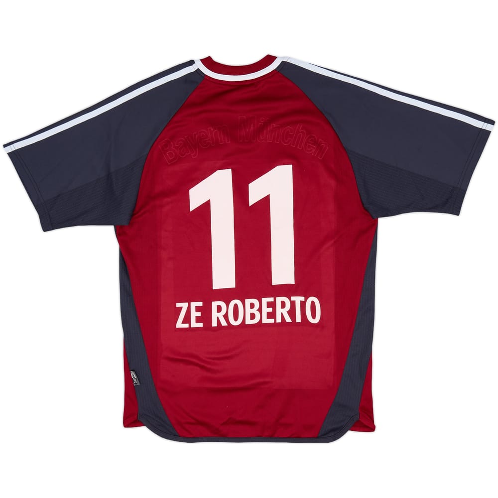 2002-03 Bayern Munich Home Shirt Ze Roberto #11 - 4/10 - (S)