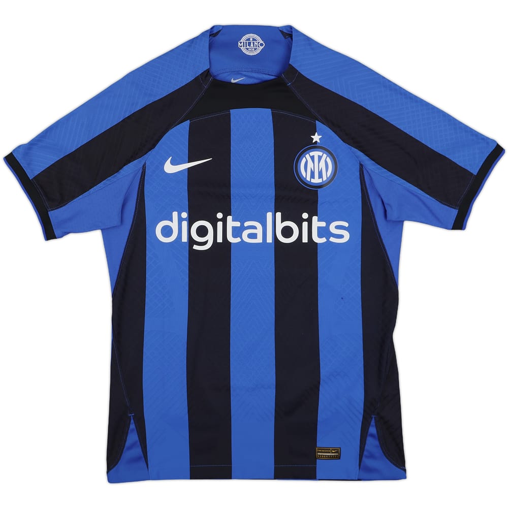 2022-23 Inter Milan Authentic Home Shirt - 10/10 - (S)