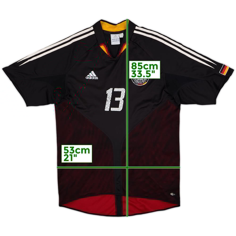 2004-06 Germany Away Shirt Ballack #13 - 6/10 - (L)