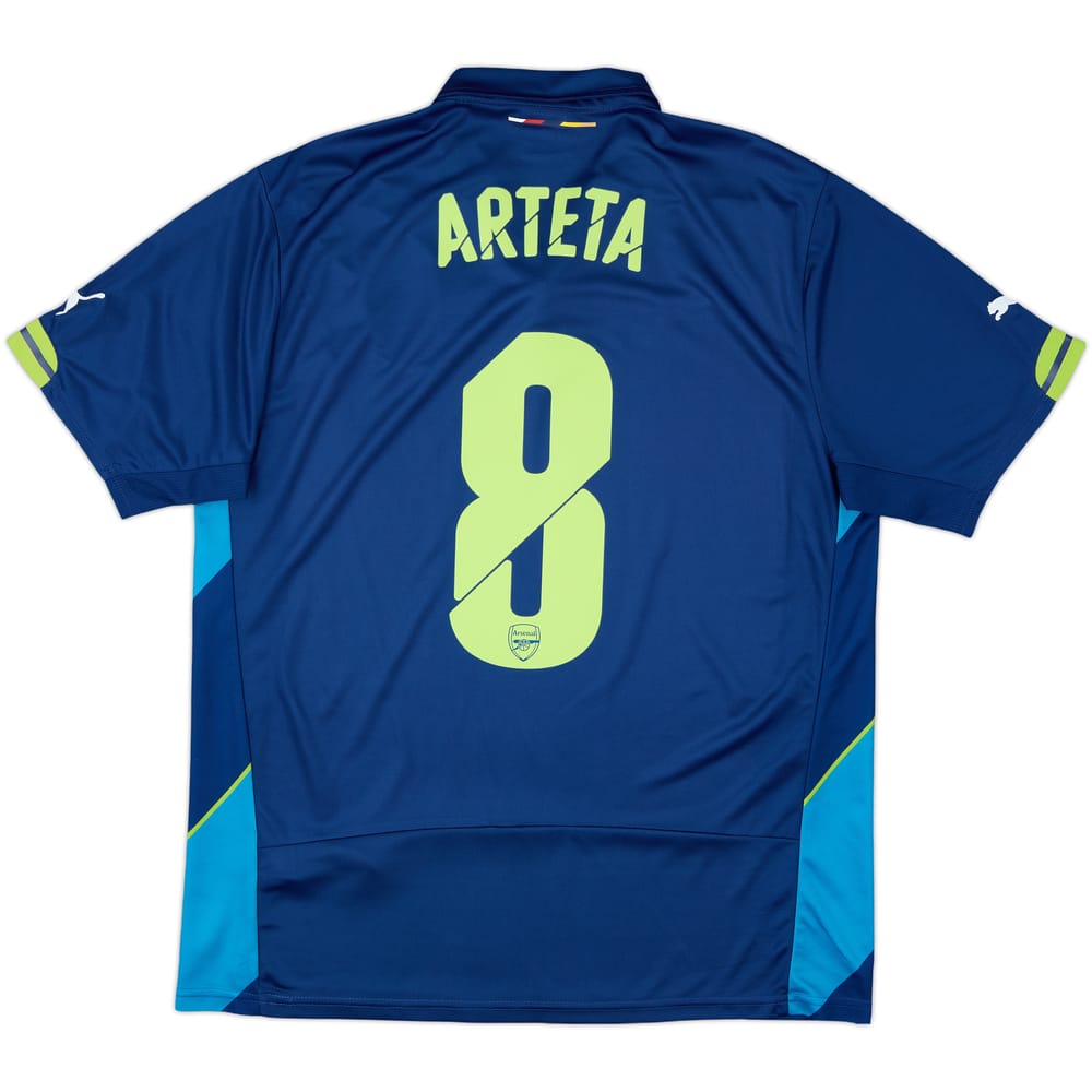 2014-15 Arsenal Third Shirt Arteta #8 - 9/10 - (L)