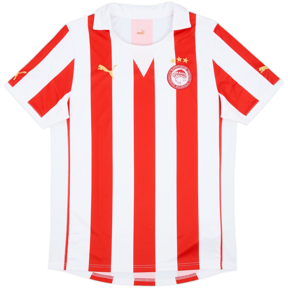 2011-12 Olympiakos Home Shirt - 9/10 - (L)
