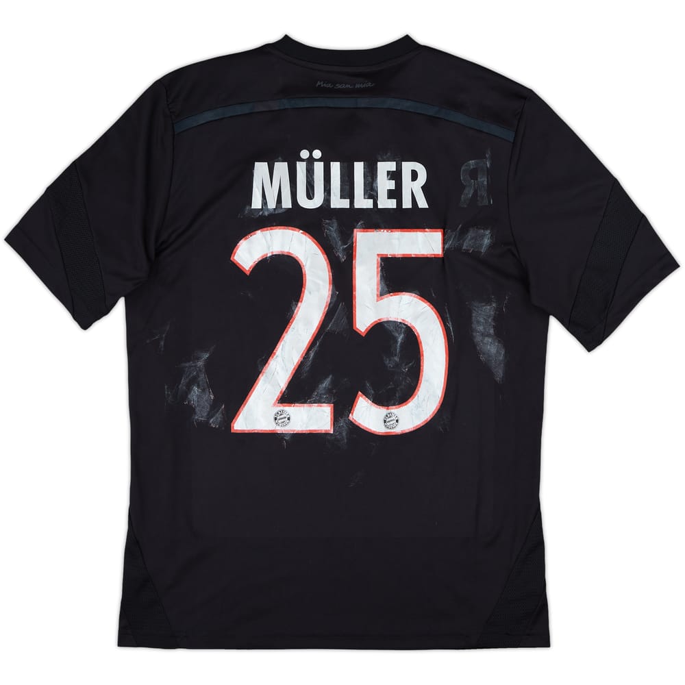 2014-15 Bayern Munich Third Shirt Muller #25 - 4/10 - (XL.Boys)