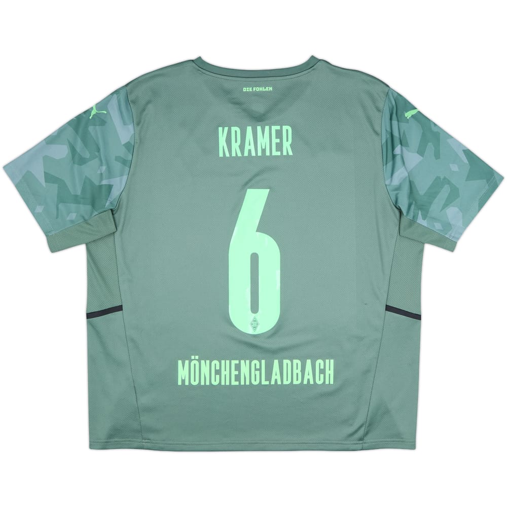 2021-22 Borussia Monchengladbach Away Shirt Kramer #6 - 8/10 - (XXL)