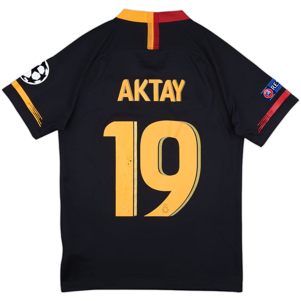 2018-19 Galatasaray Away Shirt Aktay #19 - 6/10 - (S)