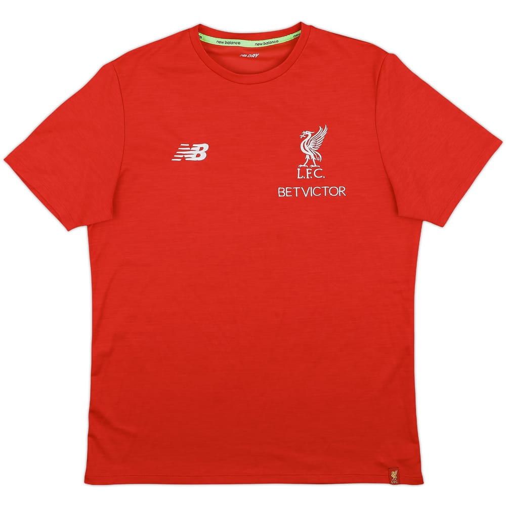 2018-19 Liverpool New Balance Training Shirt - 8/10 - (S)