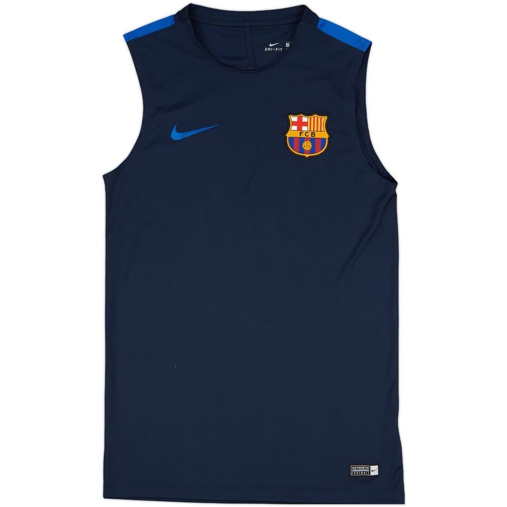 2016-17 Barcelona Nike Training Vest - 9/10 - (S)