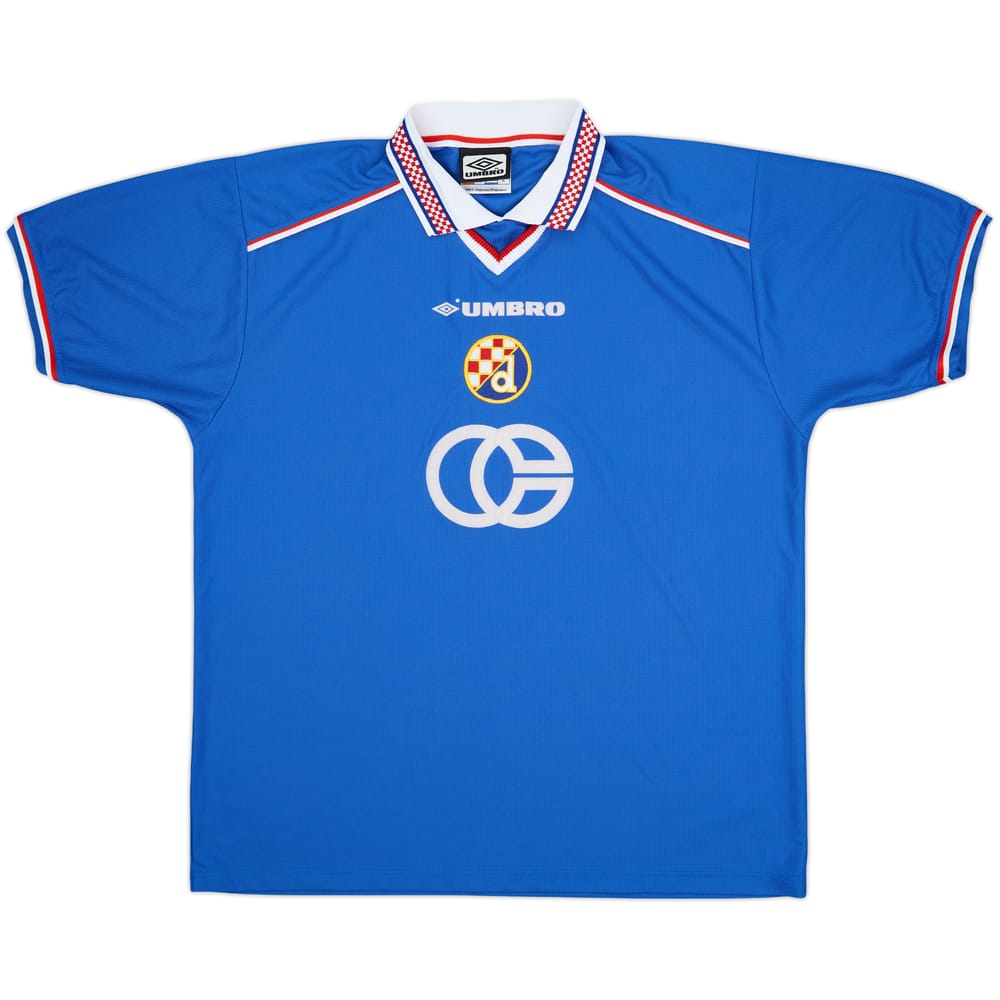 2000-01 Dinamo Zagreb Home Shirt - 9/10 - (XL)