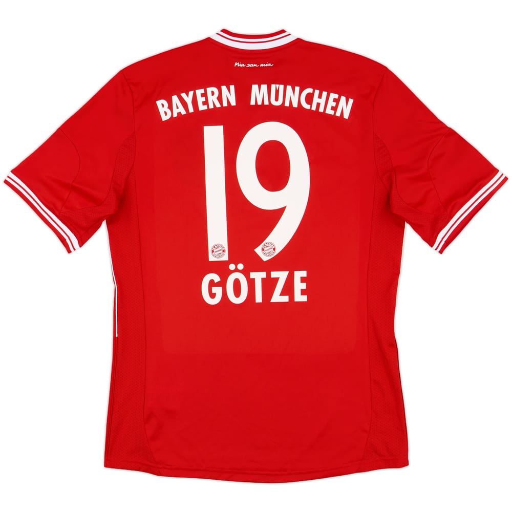 2013-14 Bayern Munich Home Shirt Gotze #19 - 8/10 - (M)