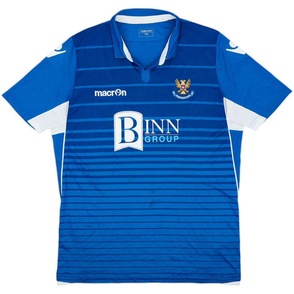 2019-20 St Johnstone Home Shirt - 8/10 - (3XL)