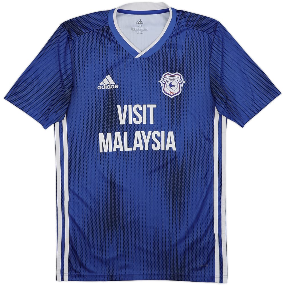 2019-20 Cardiff City Home Shirt - 8/10 - (XS)