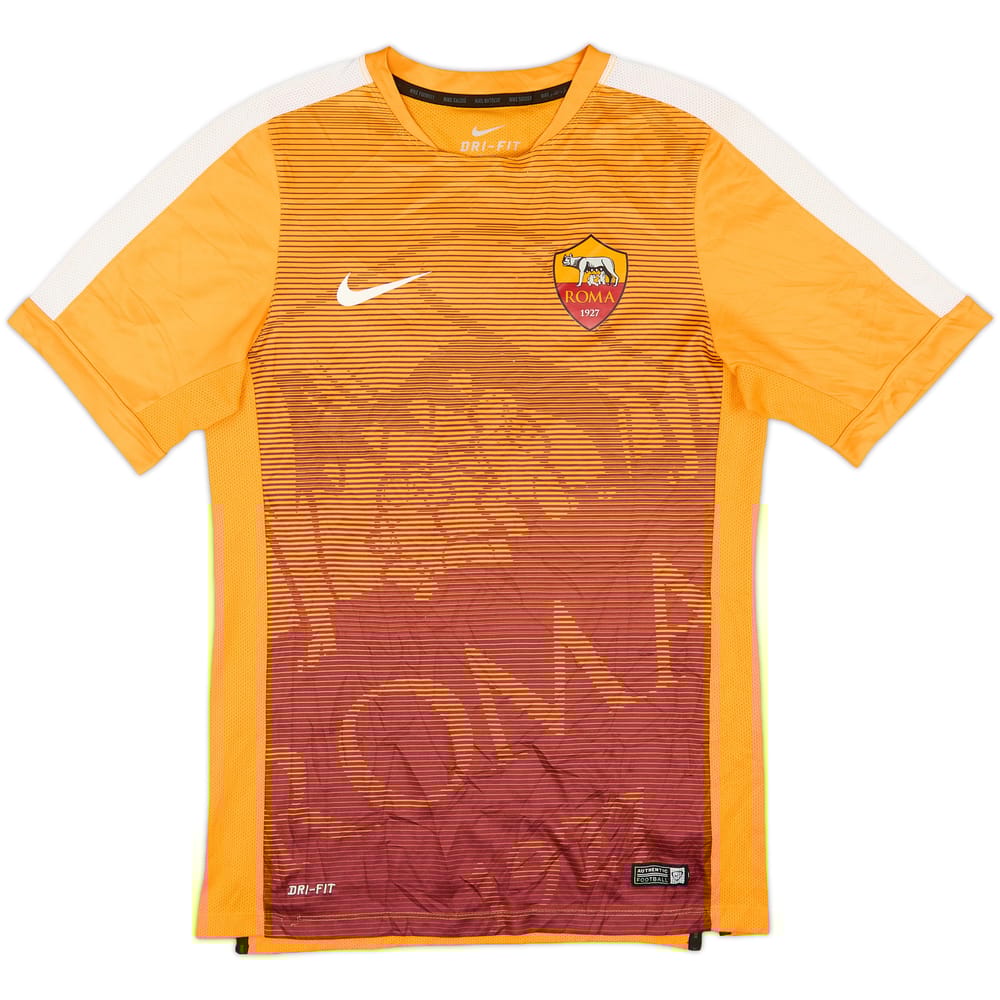 2015-16 Roma Nike Training Shirt - 7/10 - (S)