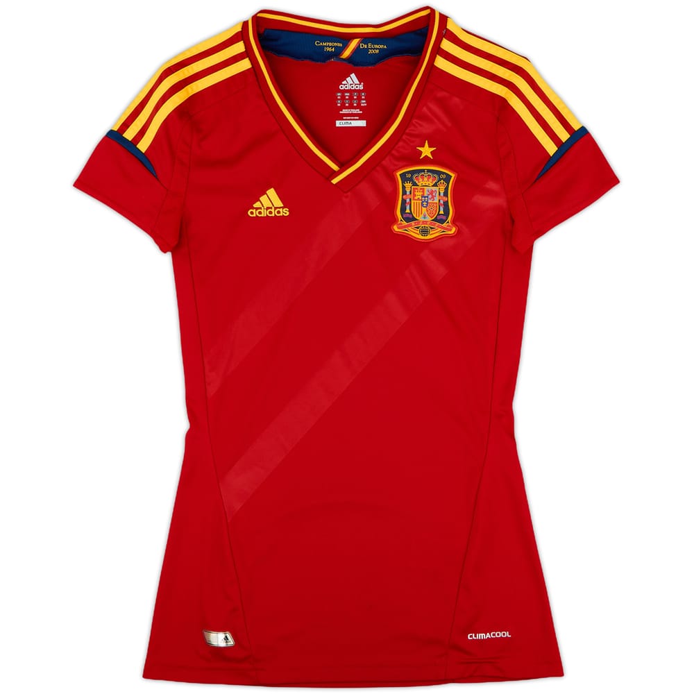 2011-12 Spain Home Shirt - 9/10 - (Women's XS)