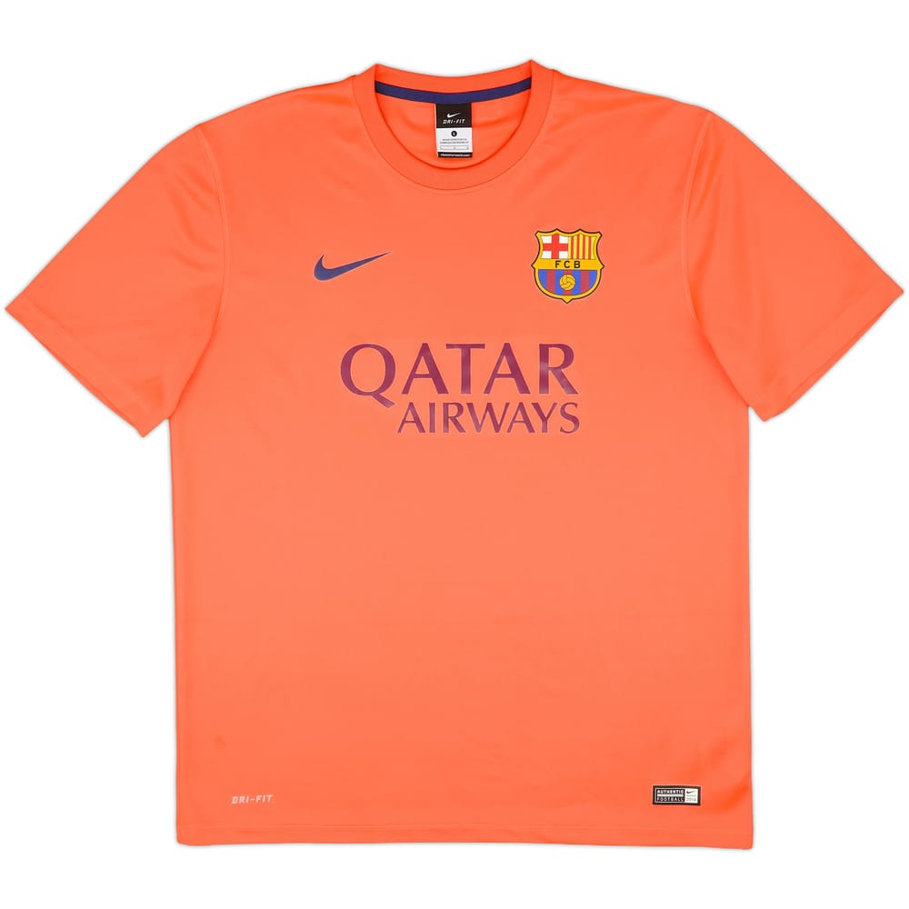 2014-15 Barcelona Basic Away Shirt - 10/10 - (L)