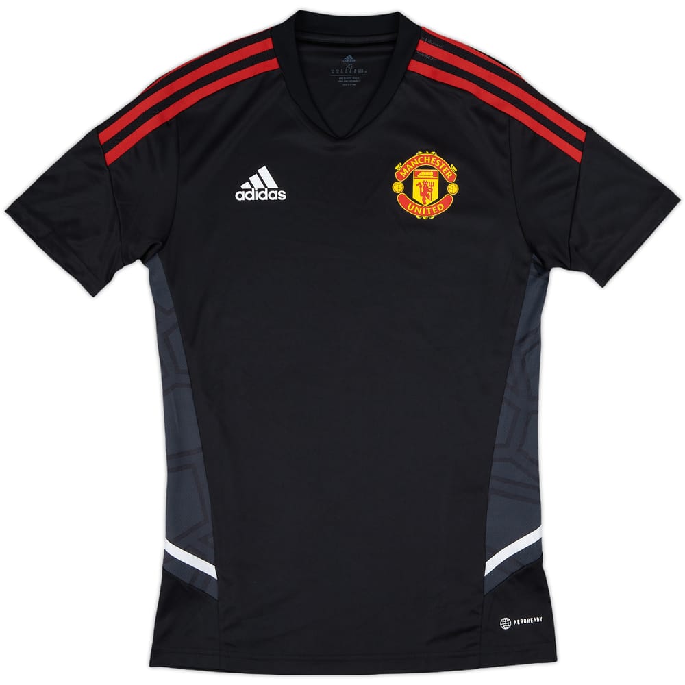 2022-23 Manchester United adidas Training Shirt - 9/10 - (XS)