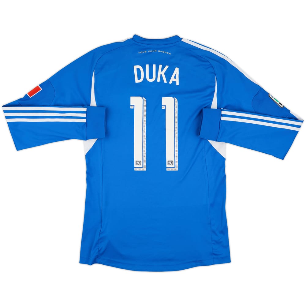 2012 Montreal Impact Authentic Home L/S Shirt Duka #11 - 5/10 - (M)