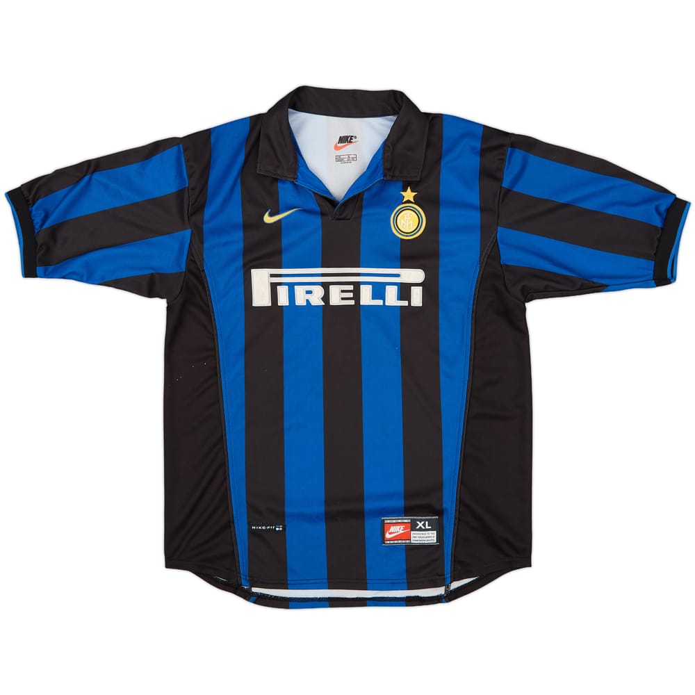 1998-99 Inter Milan Home Shirt - 6/10 - (XL.Boys)