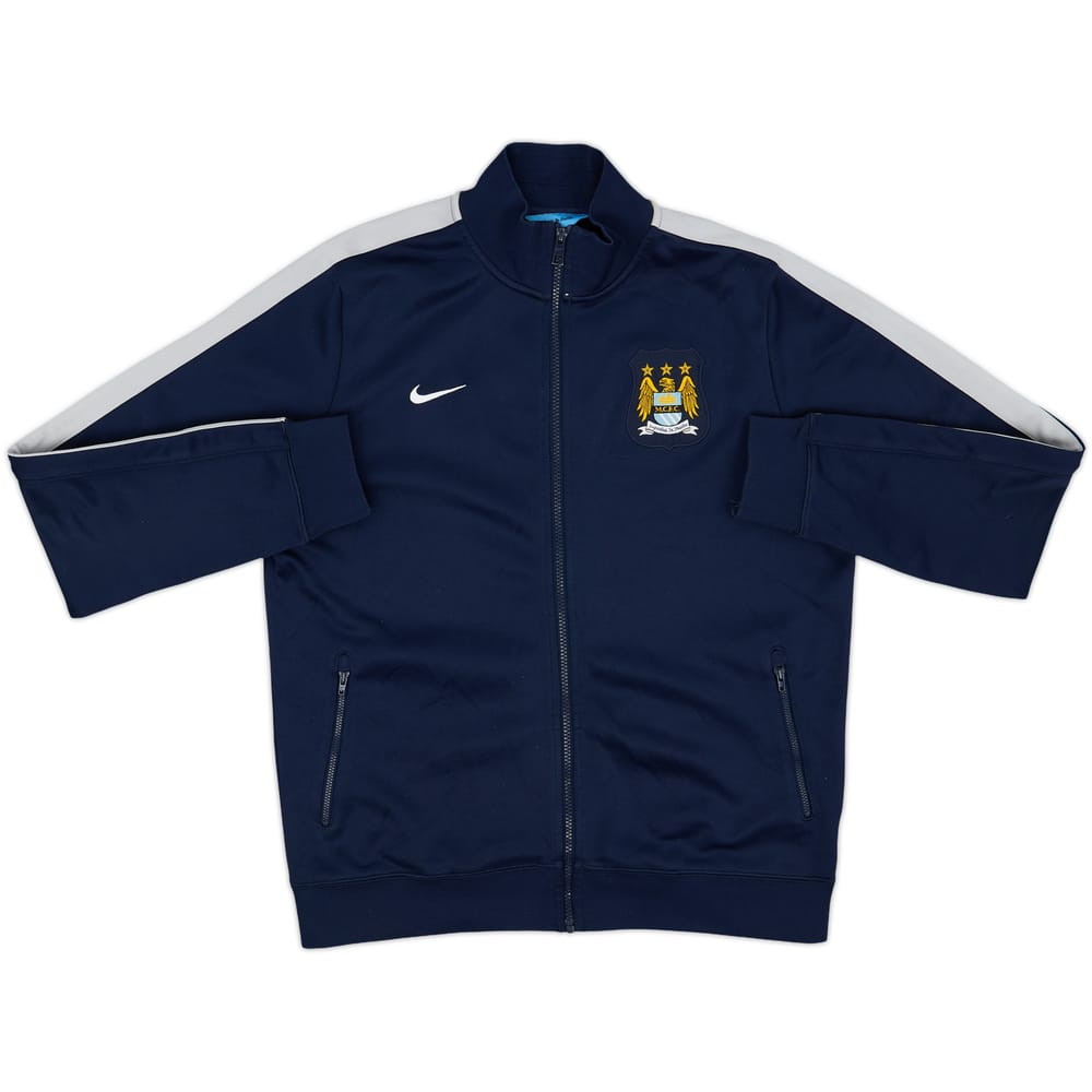 2013-14 Manchester City Nike N98 Track Jacket - 8/10 - (L)
