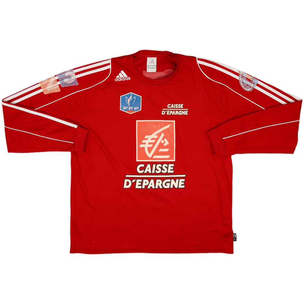 2007-08 Coupe de France L/S Shirt #15 - 7/10 - (XL)