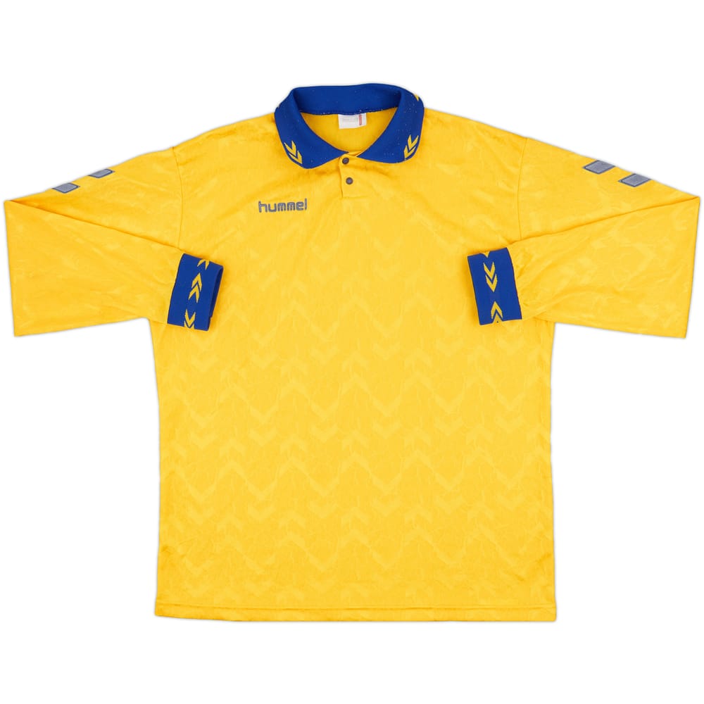 1990s Hummel Template L/S Shirt - 8/10 - (XL)