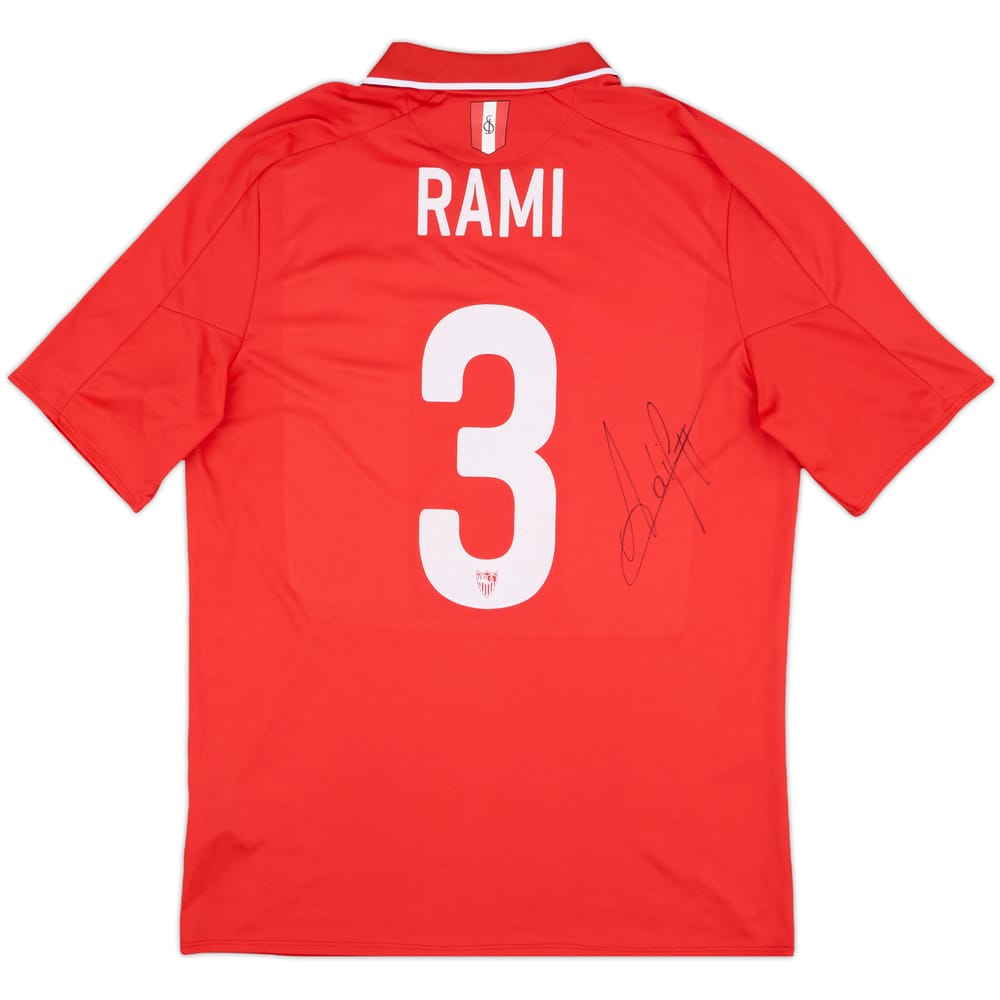 2015-16 Sevilla Signed Away Shirt Rami #3 - 8/10 - (L)