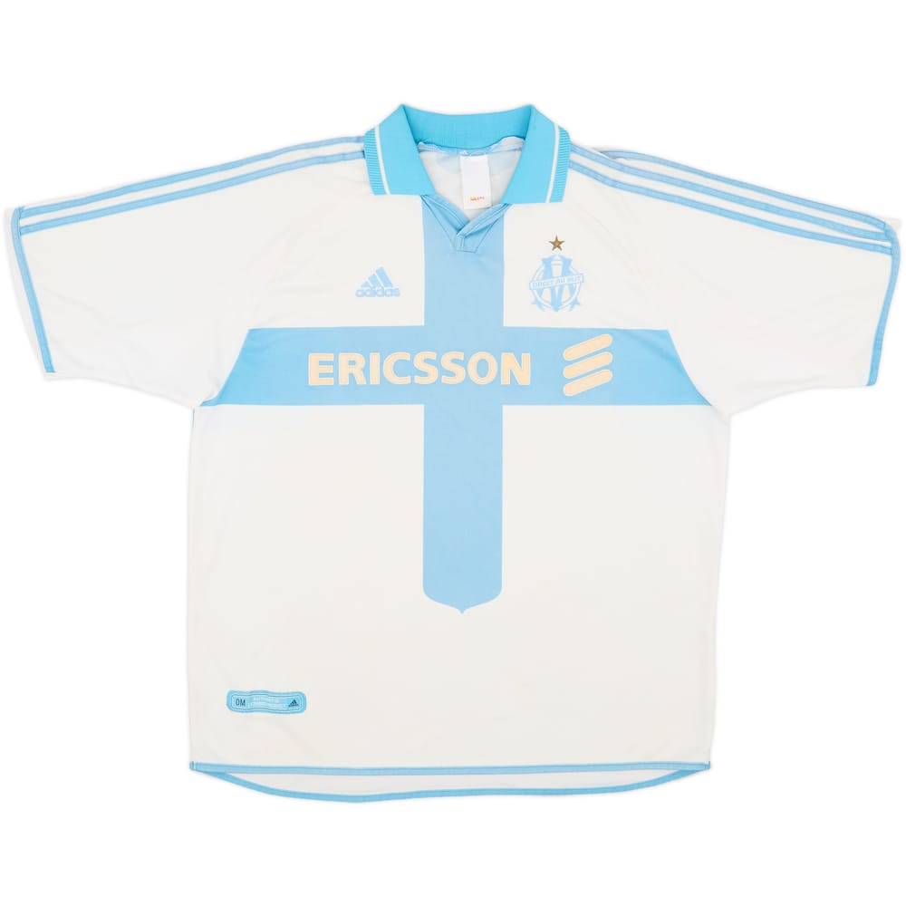 2000-01 Olympique Marseille Home Shirt - 5/10 - (XL)