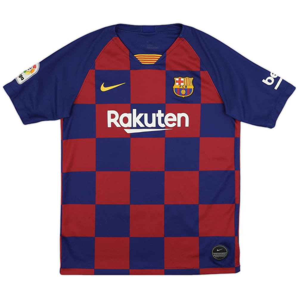 2019-20 Barcelona Home Shirt - 7/10 - (XL.Boys)