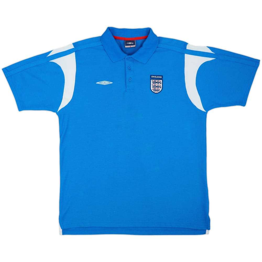 2004-06 England Umbro Polo Shirt - 6/10 - (L)