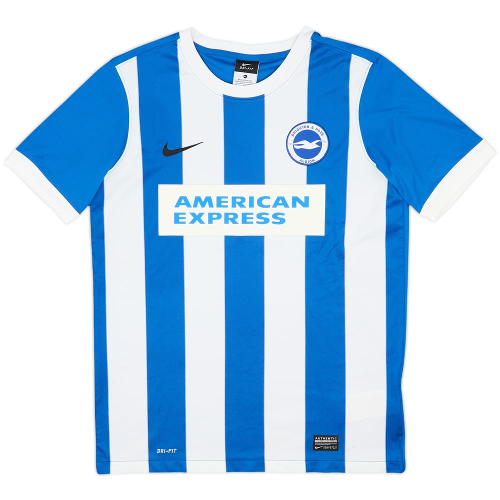 2014-16 Brighton Home Shirt - 7/10 - (XL.Boys)