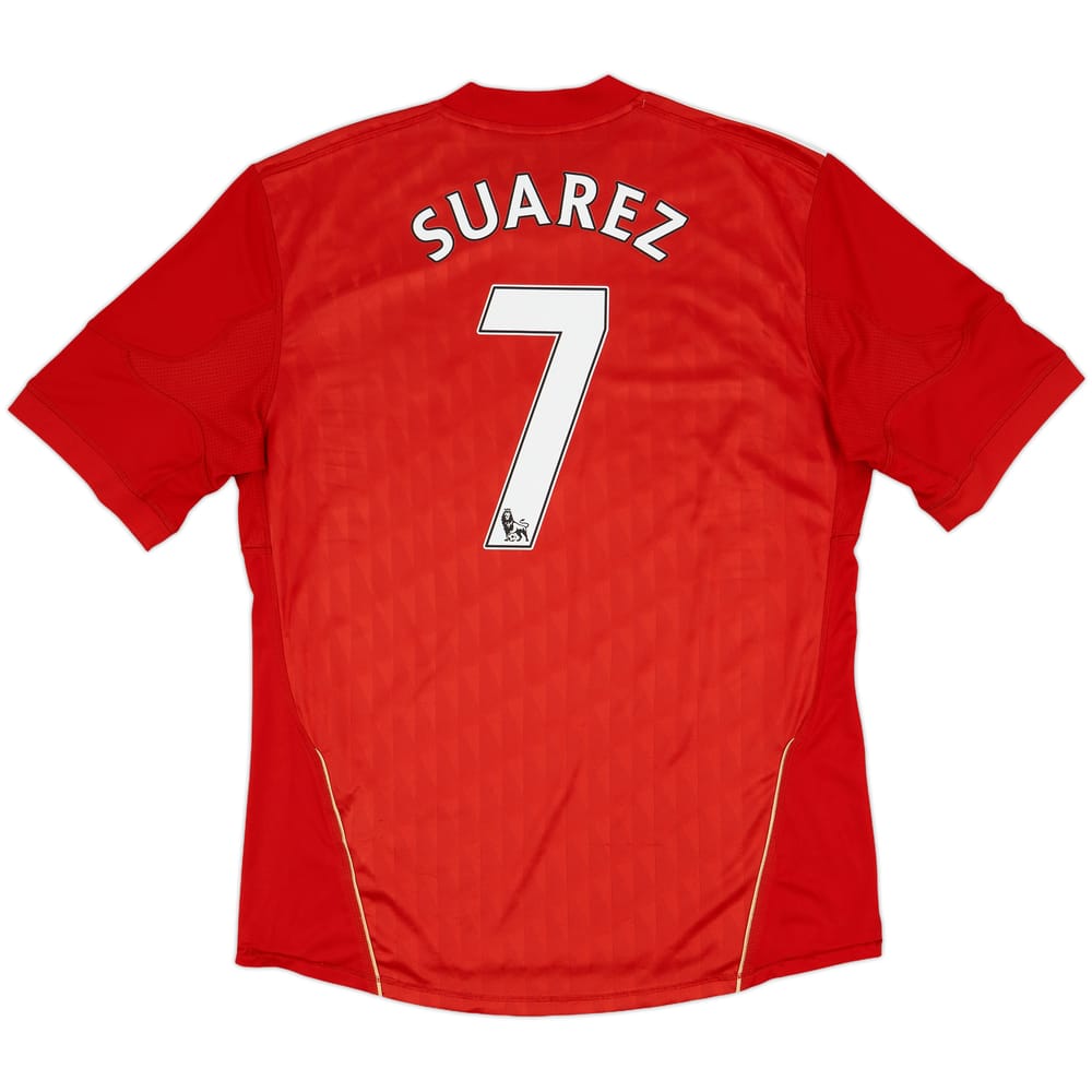 2010-12 Liverpool Home Shirt Suarez #7 - 5/10 - (L)