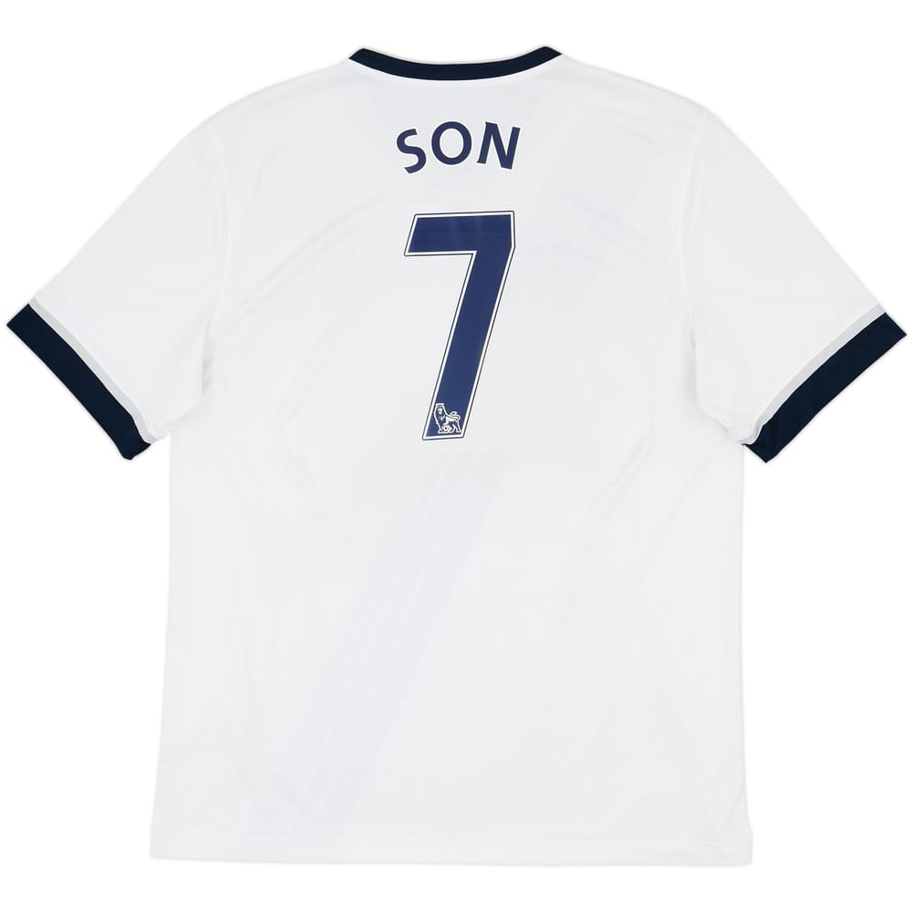 2015-16 Tottenham Home Shirt Son #7 - 7/10 - (XXL)