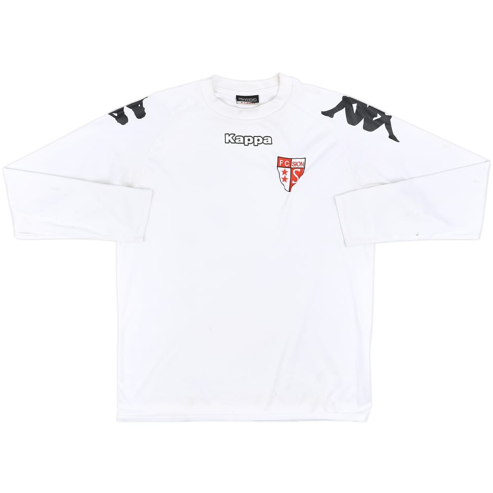 2009-10 FC Sion Kappa Training L/S Shirt - 5/10 - (XL)