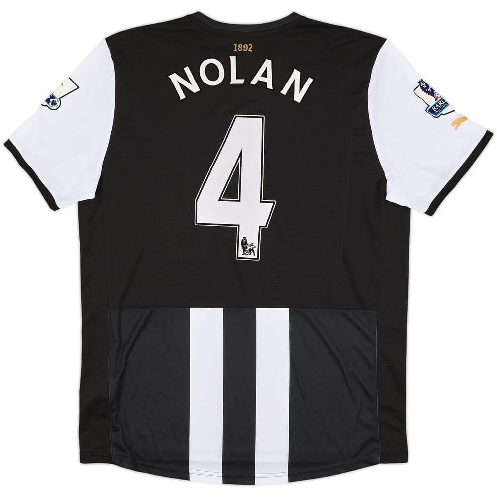 2011 Newcastle Home Shirt Nolan #4 - 7/10 - (XL)