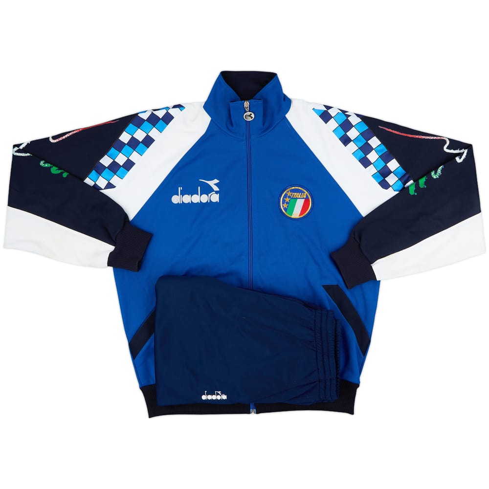 1990 Italy Diadora Tracksuit - 8/10 - (L)