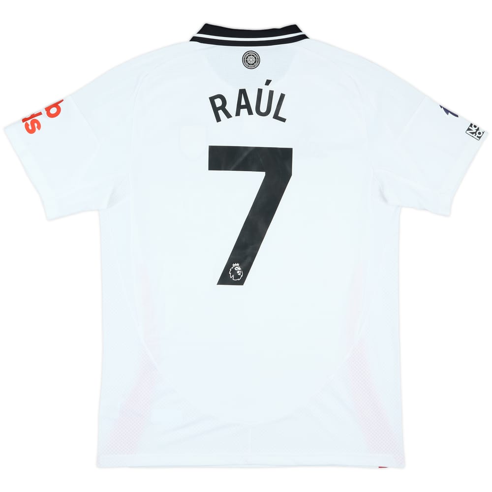 2024-25 Fulham Match Issue Home Shirt Raul #7