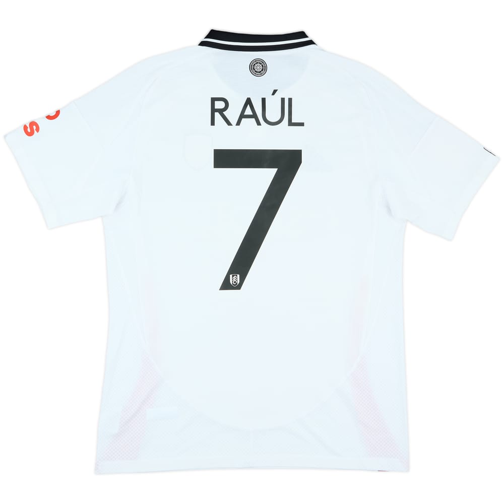 2024-25 Fulham Match Issue FA Cup Home Shirt Raul #7