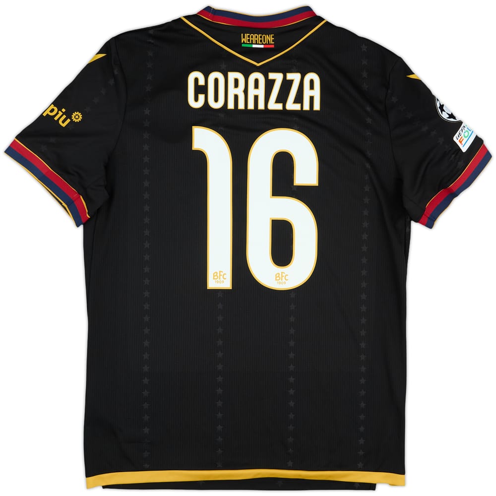2024-25 Bologna Match Issue Fourth Shirt Corazza #16