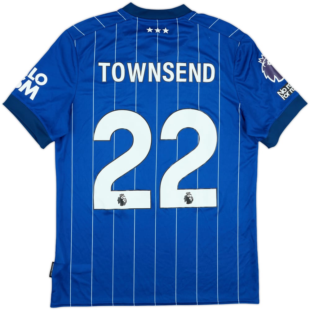 2024-25 Ipswich Match Issue Home Shirt Townsend #22