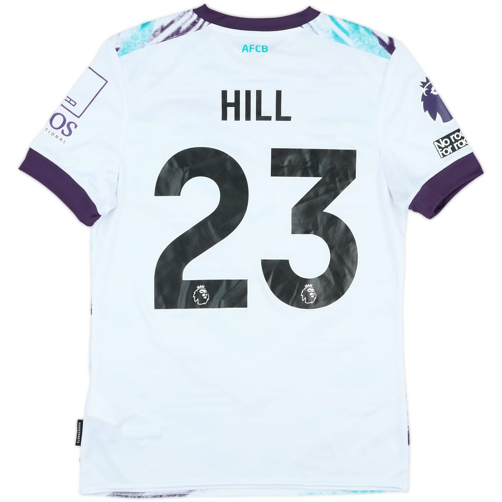 2024-25 Bournemouth Match Issue Away Shirt Hill #23
