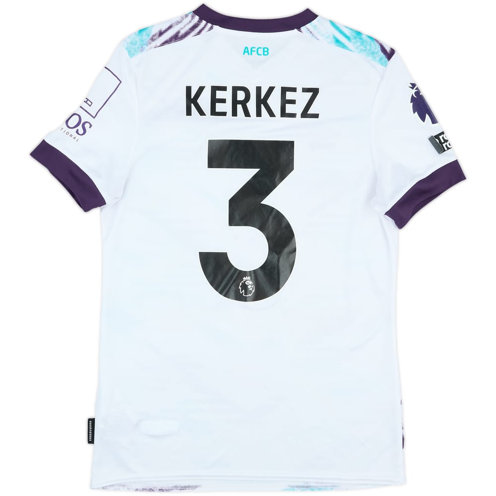 2024-25 Bournemouth Match Issue Away Shirt Kerkez #3