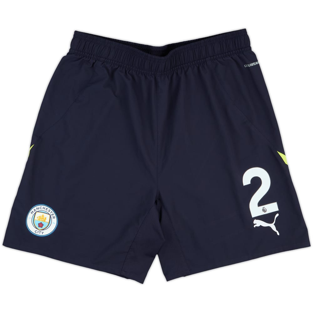 2024-25 Manchester City Match Issue Away Shorts #2 (Walker)
