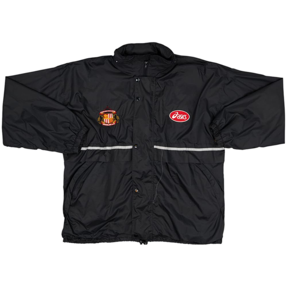 1997-98 Sunderland Asics Hooded Rain Jacket - 8/10 - (M)